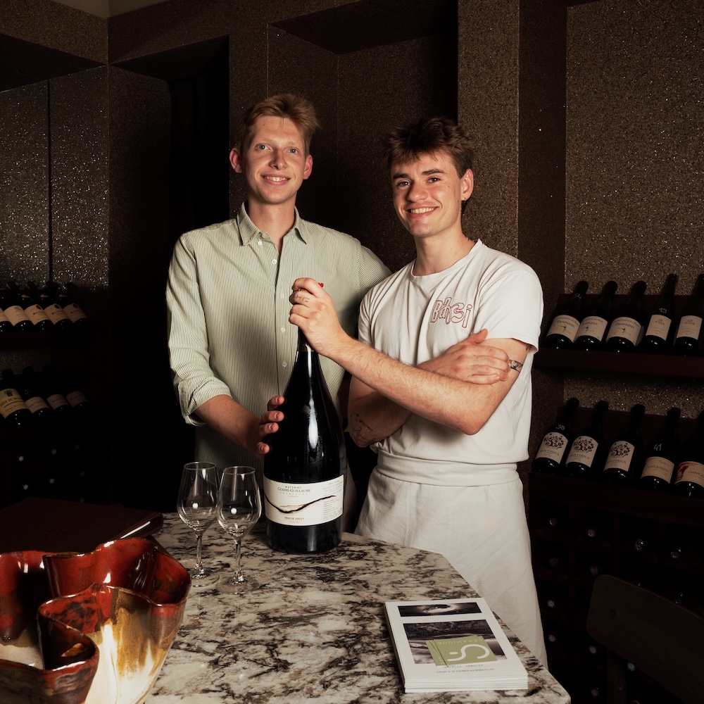 Néo Guerin et Jérémie Taché de la Cave de Babi